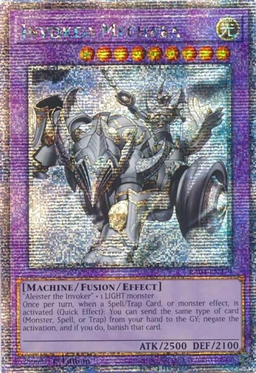 Invoked Mechaba [RA04-EN279] Quarter Century Secret Rare | Exor Games Bridgewater