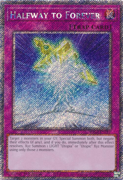 Halfway to Forever [RA04-EN285] Platinum Secret Rare | Exor Games Bridgewater