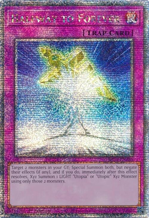 Halfway to Forever [RA04-EN285] Quarter Century Secret Rare | Exor Games Bridgewater