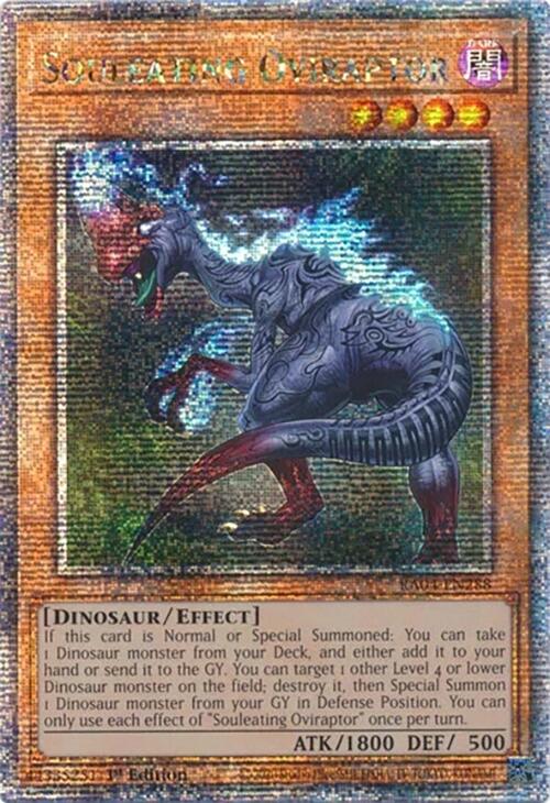 Souleating Oviraptor [RA04-EN288] Quarter Century Secret Rare | Exor Games Bridgewater