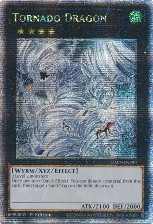 Tornado Dragon [RA04-EN289] Quarter Century Secret Rare | Exor Games Bridgewater