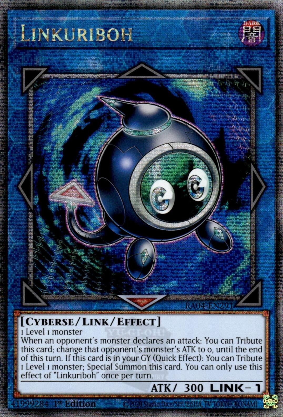 Linkuriboh [RA04-EN291] Quarter Century Secret Rare | Exor Games Bridgewater