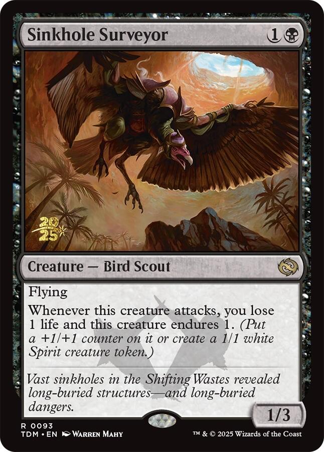 Sinkhole Surveyor [Tarkir: Dragonstorm Prerelease Promos] | Exor Games Bridgewater