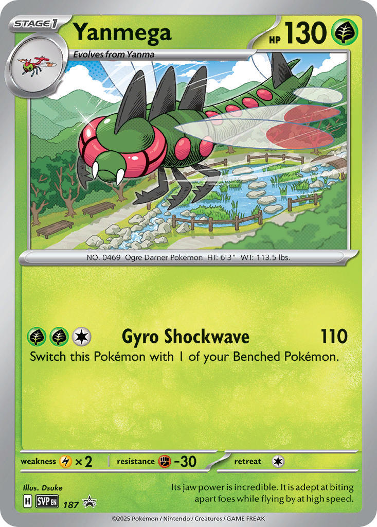 Yanmega (187) [Scarlet & Violet: Black Star Promos] | Exor Games Bridgewater