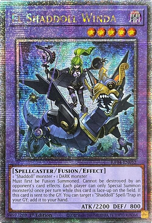 El Shaddoll Winda [RA04-EN052] Quarter Century Secret Rare | Exor Games Bridgewater