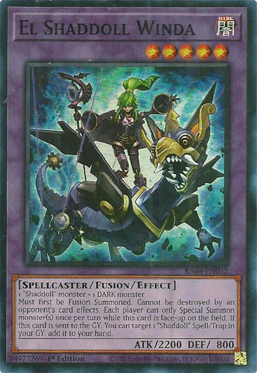 El Shaddoll Winda [RA04-EN052] Super Rare | Exor Games Bridgewater