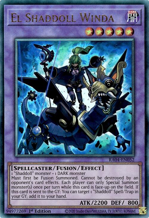 El Shaddoll Winda [RA04-EN052] Prismatic Ultimate Rare | Exor Games Bridgewater