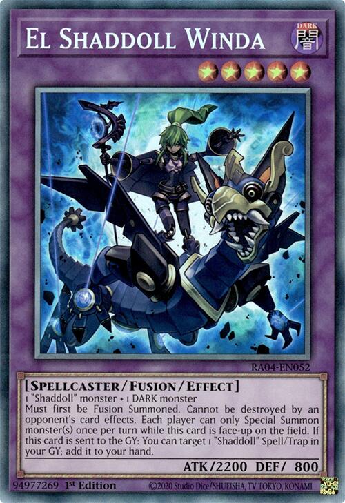 El Shaddoll Winda [RA04-EN052] Prismatic Collector's Rare | Exor Games Bridgewater
