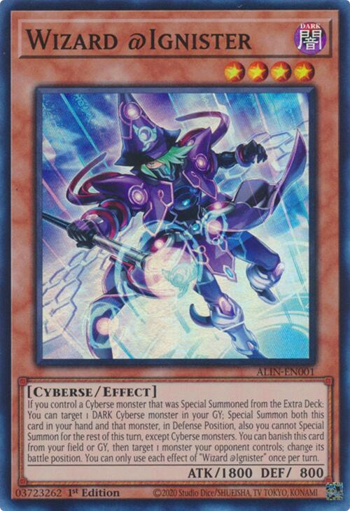 Wizard @Ignister [ALIN-EN001] Super Rare | Exor Games Bridgewater