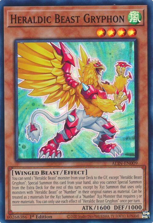 Heraldic Beast Gryphon [ALIN-EN009] Super Rare | Exor Games Bridgewater