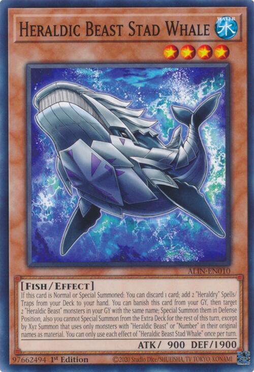 Heraldic Beast Stad Whale [ALIN-EN010] Common | Exor Games Bridgewater