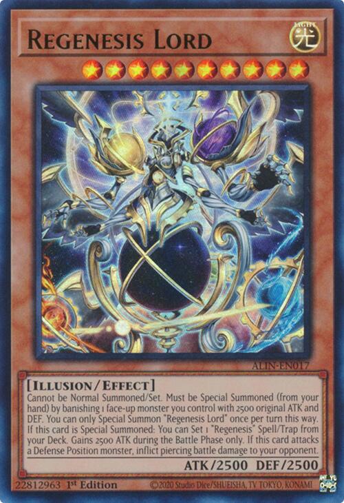 Regenesis Lord [ALIN-EN017] Ultra Rare | Exor Games Bridgewater