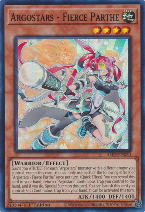 Argostars - Fierce Parthe [ALIN-EN020] Super Rare | Exor Games Bridgewater
