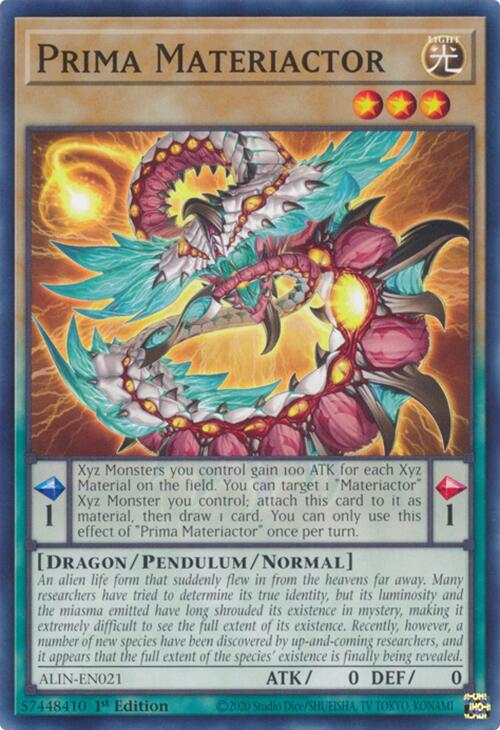 Prima Materiactor [ALIN-EN021] Common | Exor Games Bridgewater