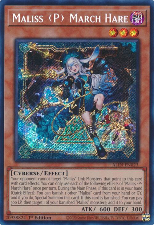 Maliss P March Hare [ALIN-EN023] Secret Rare | Exor Games Bridgewater