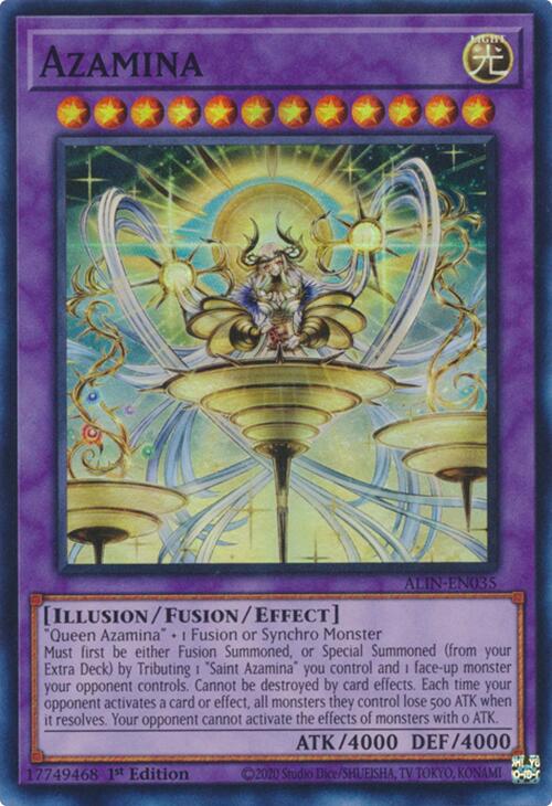 Azamina [ALIN-EN035] Super Rare | Exor Games Bridgewater