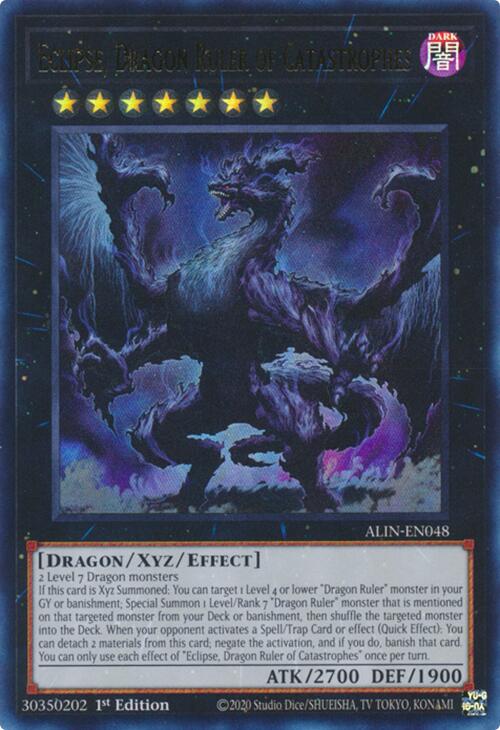Eclipse, Dragon Ruler of Catastrophes [ALIN-EN048] Ultra Rare | Exor Games Bridgewater