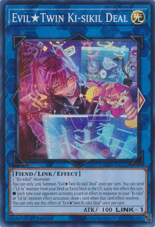 Evil Twin Ki-sikil Deal [ALIN-EN052] Super Rare | Exor Games Bridgewater