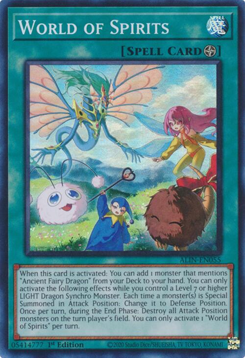 World of Spirits [ALIN-EN055] Super Rare | Exor Games Bridgewater