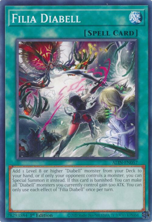 Filia Diabell [ALIN-EN057] Common | Exor Games Bridgewater