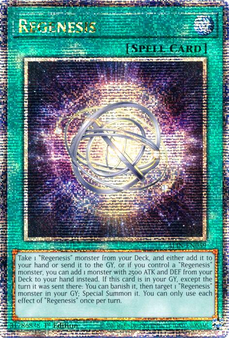 Regenesis [ALIN-EN059] Quarter Century Secret Rare | Exor Games Bridgewater