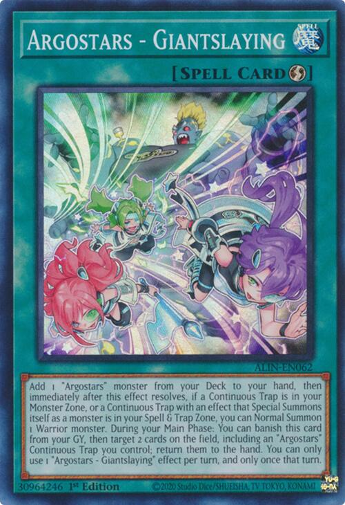 Argostars - Giantslaying [ALIN-EN062] Super Rare | Exor Games Bridgewater