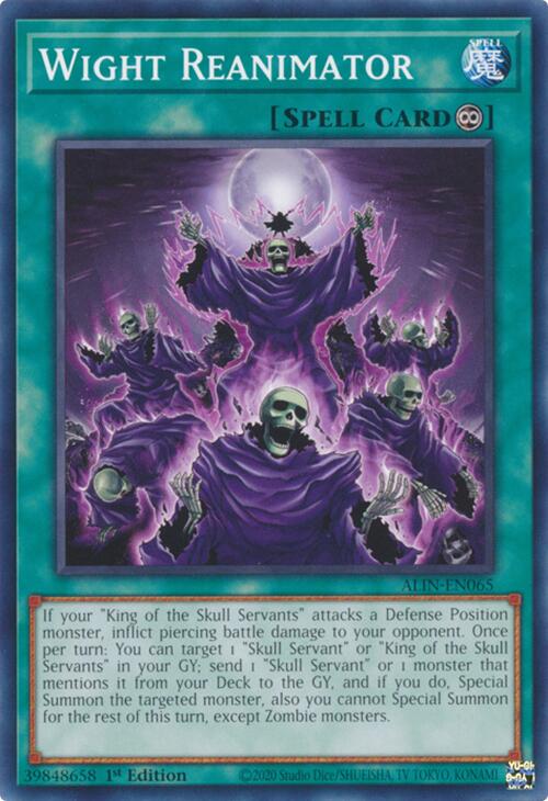 Wight Reanimator [ALIN-EN065] Common | Exor Games Bridgewater