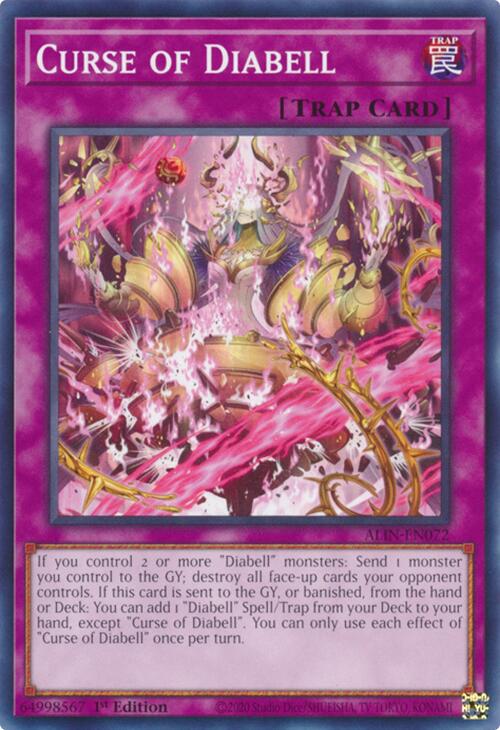 Curse of Diabell [ALIN-EN072] Common | Exor Games Bridgewater