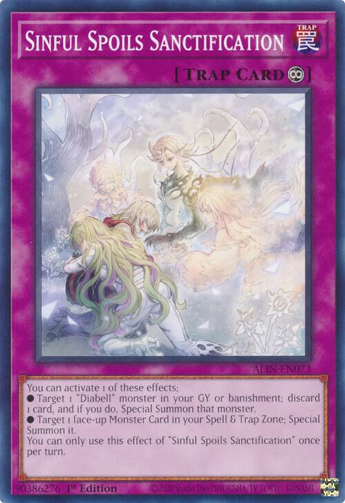 Sinful Spoils Sanctification [ALIN-EN073] Common | Exor Games Bridgewater