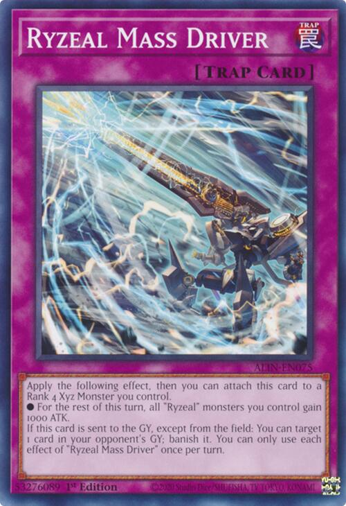 Ryzeal Mass Driver [ALIN-EN075] Common | Exor Games Bridgewater