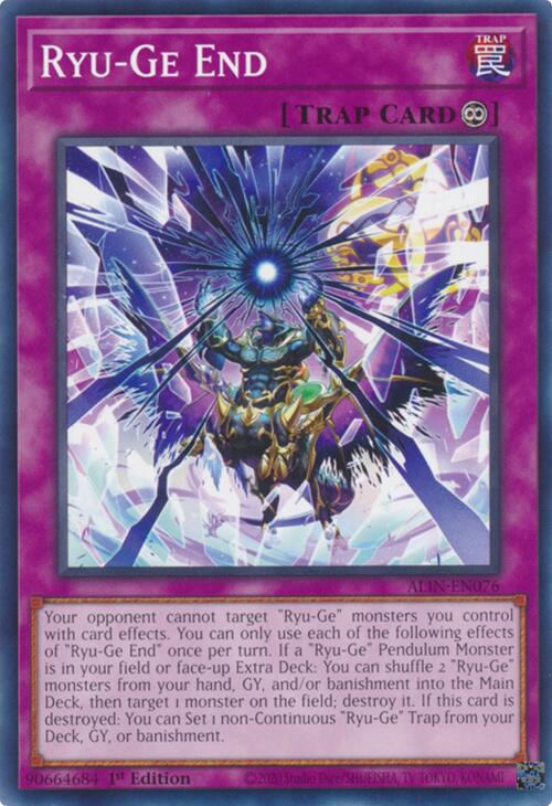 Ryu-Ge End [ALIN-EN076] Common | Exor Games Bridgewater