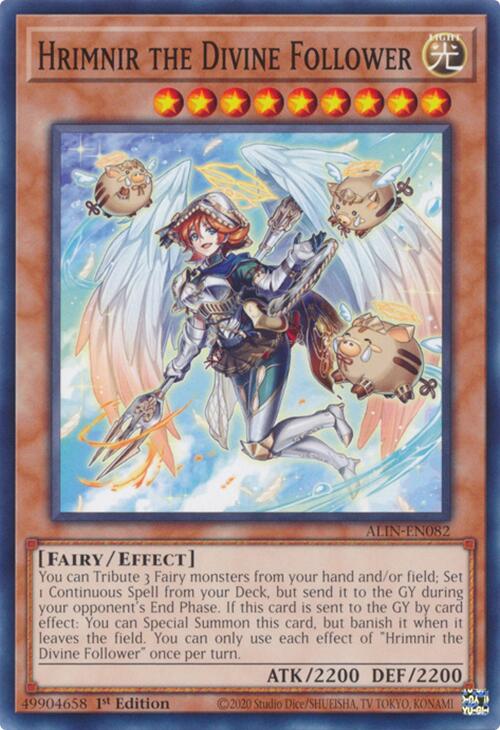 Hrimnir the Divine Follower [ALIN-EN082] Common | Exor Games Bridgewater