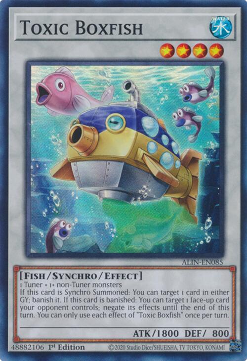 Toxic Boxfish [ALIN-EN085] Super Rare | Exor Games Bridgewater