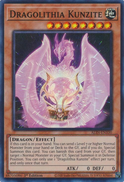 Dragolithia Kunzite [ALIN-EN100] Super Rare | Exor Games Bridgewater