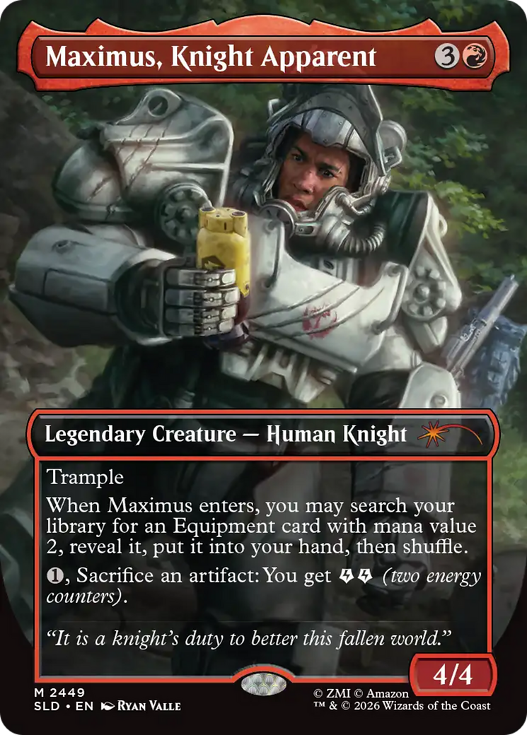 Maximus, Knight Apparent [Secret Lair Drop Series] | Exor Games Bridgewater
