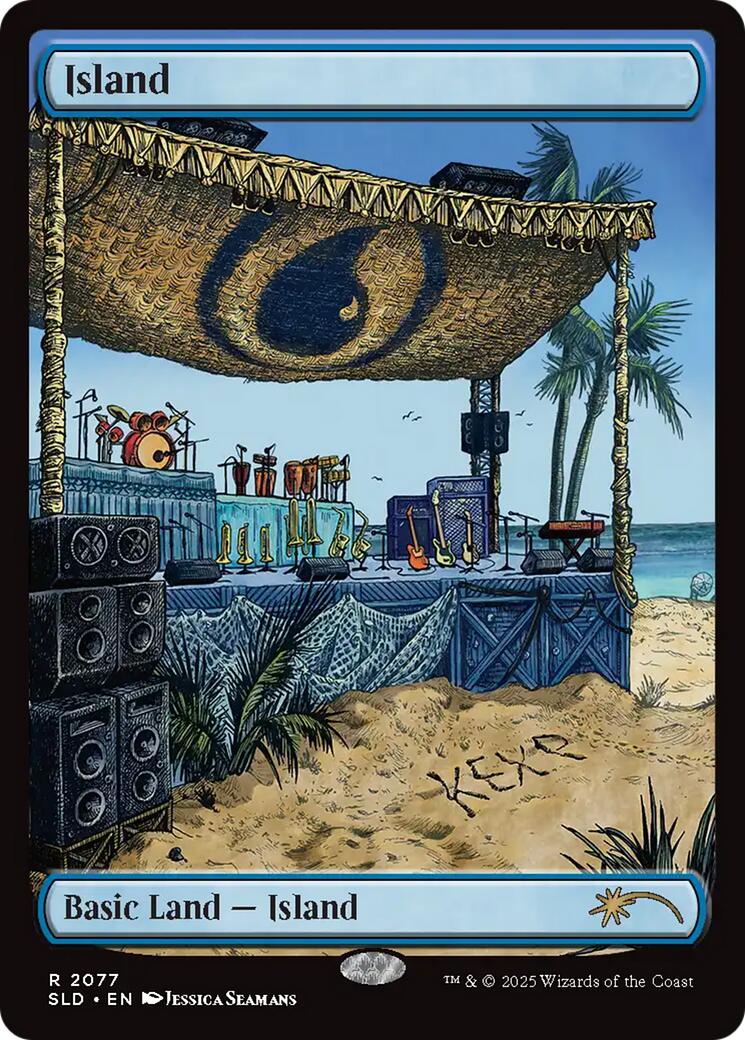 Island (2077) [Secret Lair Drop Series] | Exor Games Bridgewater