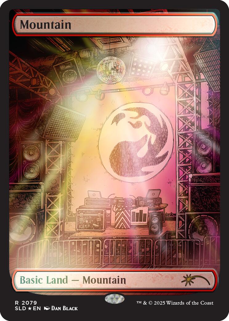 Mountain (2079) (Rainbow Foil) [Secret Lair Drop Series] | Exor Games Bridgewater