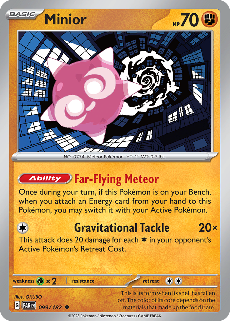 Minior (099/182) [Scarlet & Violet: Paradox Rift] | Exor Games Bridgewater
