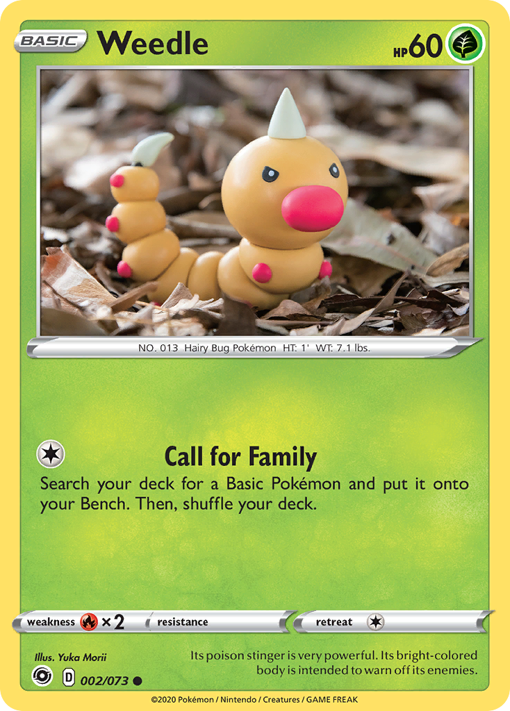 Weedle (002/073) [Sword & Shield: Champion's Path] | Exor Games Bridgewater