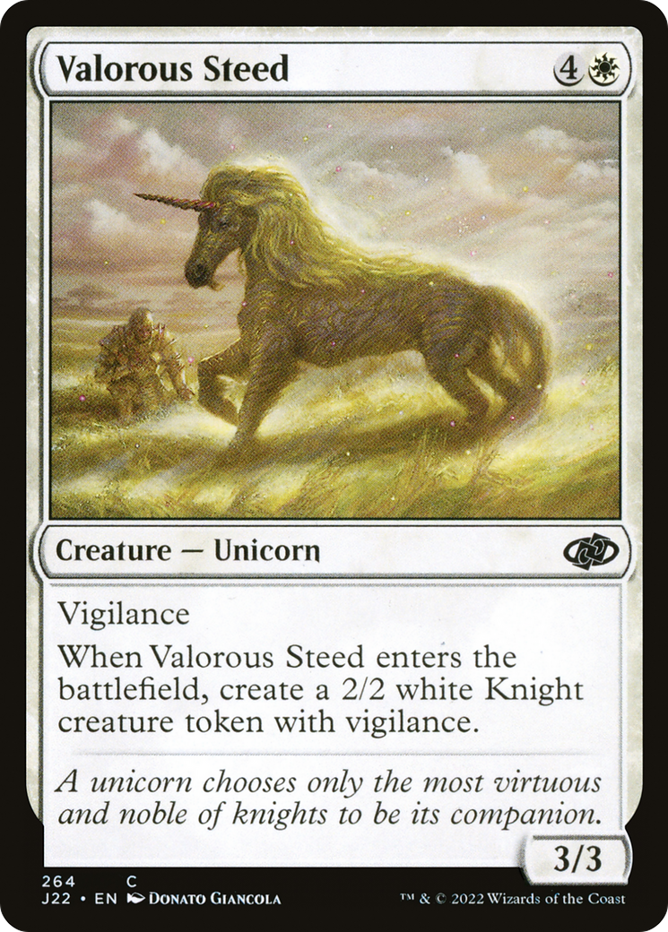 Valorous Steed [Jumpstart 2022] | Exor Games Bridgewater