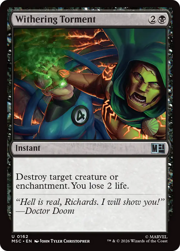 Withering Torment [Marvel Super Heroes Commander] | Exor Games Bridgewater