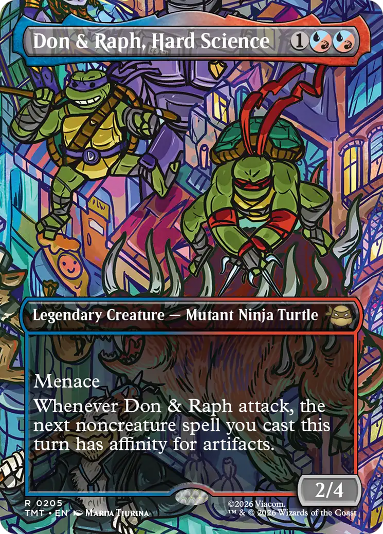 Don & Raph, Hard Science (Borderless) [Teenage Mutant Ninja Turtles] | Exor Games Bridgewater