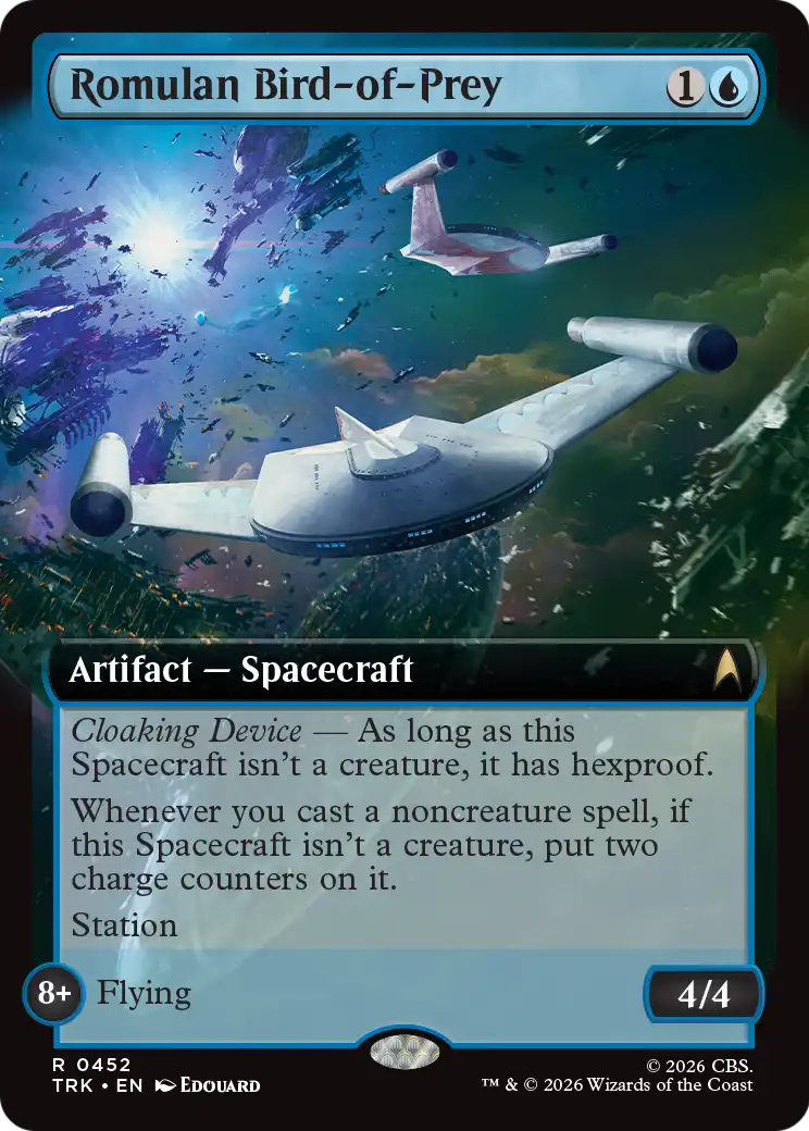 Romulan Bird-of-Prey (Extended Art) [Star Trek] | Exor Games Bridgewater