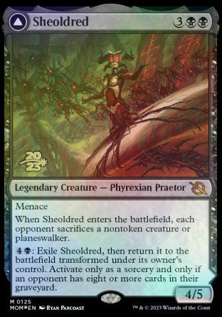 Sheoldred // The True Scriptures [March of the Machine Prerelease Promos] | Exor Games Bridgewater