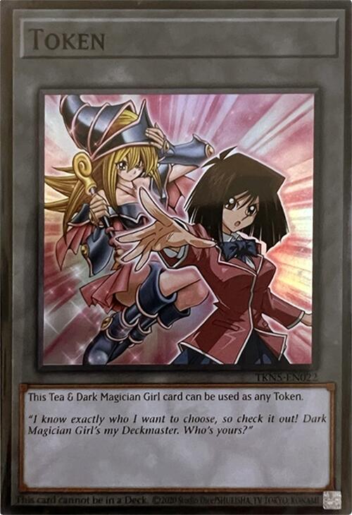 Token (Tea & Dark Magician Girl) [TKN5-EN022] Super Rare | Exor Games Bridgewater