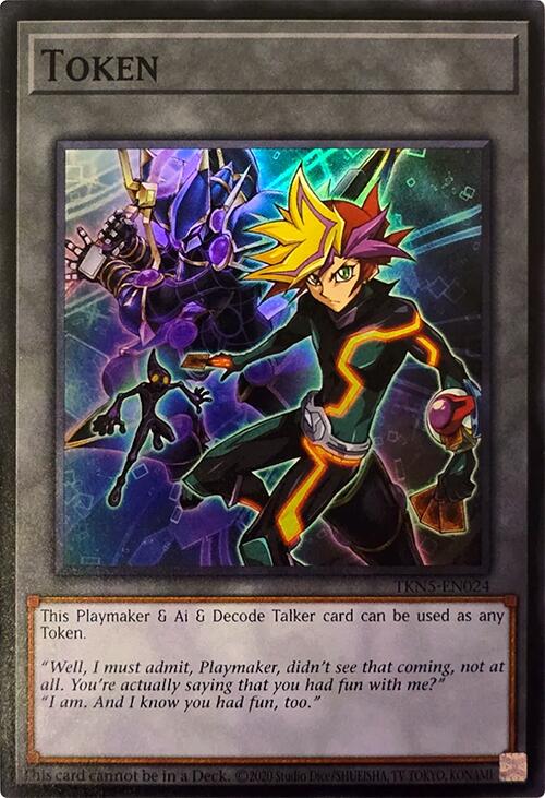 Token (Playmaker & Ai & Decode Talker) [TKN5-EN024] Super Rare | Exor Games Bridgewater