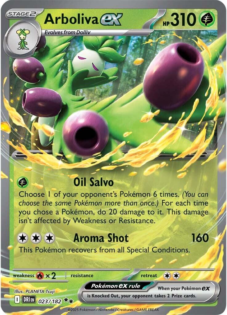 Arboliva ex (023/182) [Scarlet & Violet: Destined Rivals] | Exor Games Bridgewater
