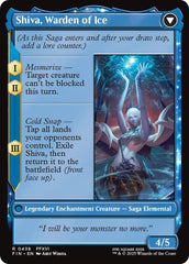 Jill, Shiva's Dominant // Shiva, Warden of Ice (Extended Art) [FINAL FANTASY] | Exor Games Bridgewater