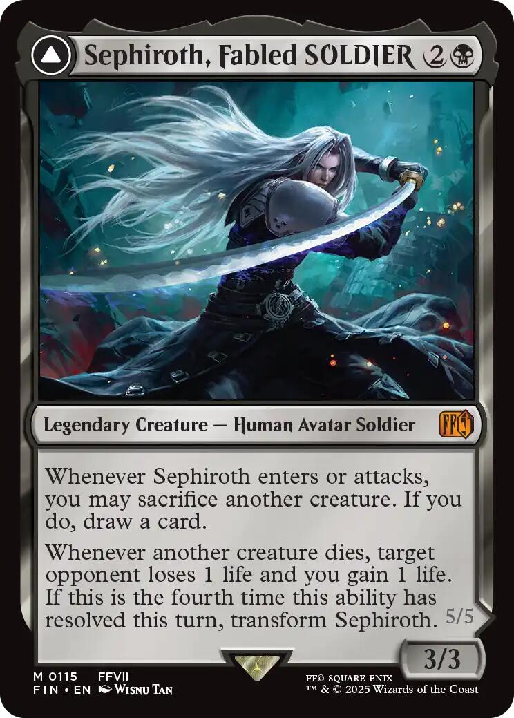 Sephiroth, Fabled SOLDIER // Sephiroth, One-Winged Angel [FINAL FANTASY] | Exor Games Bridgewater