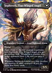 Sephiroth, Fabled SOLDIER // Sephiroth, One-Winged Angel (Borderless) (0317) [FINAL FANTASY] | Exor Games Bridgewater